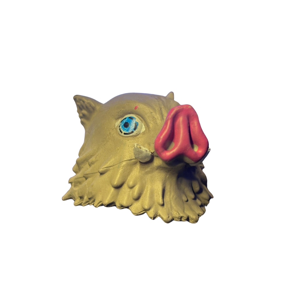 Inosuke Hashibira Sitting Pose Collectible Figure – Demon Slayer