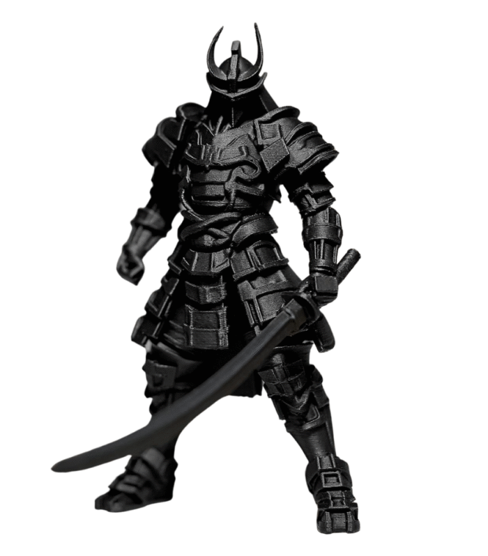 3D Printed Samurai Warrior Figurine