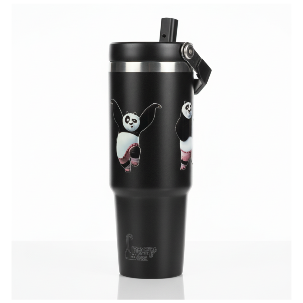 Thicc Panda" Insulated Tumbler
