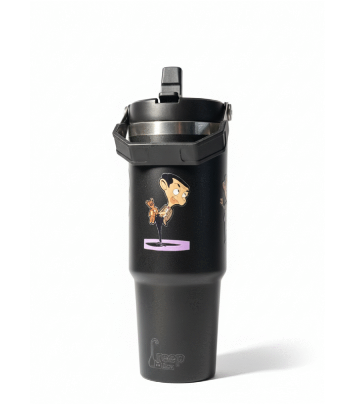 Creep Box" Mr. Bean & Teddy Insulated Tumbler