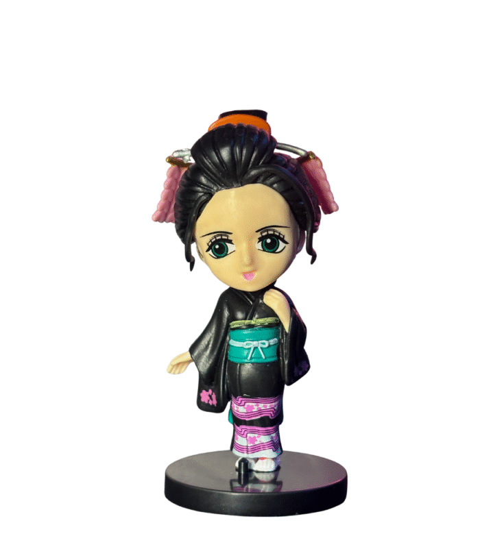 Kimono Style Anime Girl Figurine