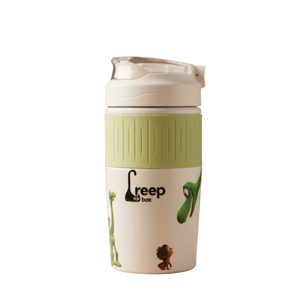 Green Dino Adventure Sipper – CreepBox Edition