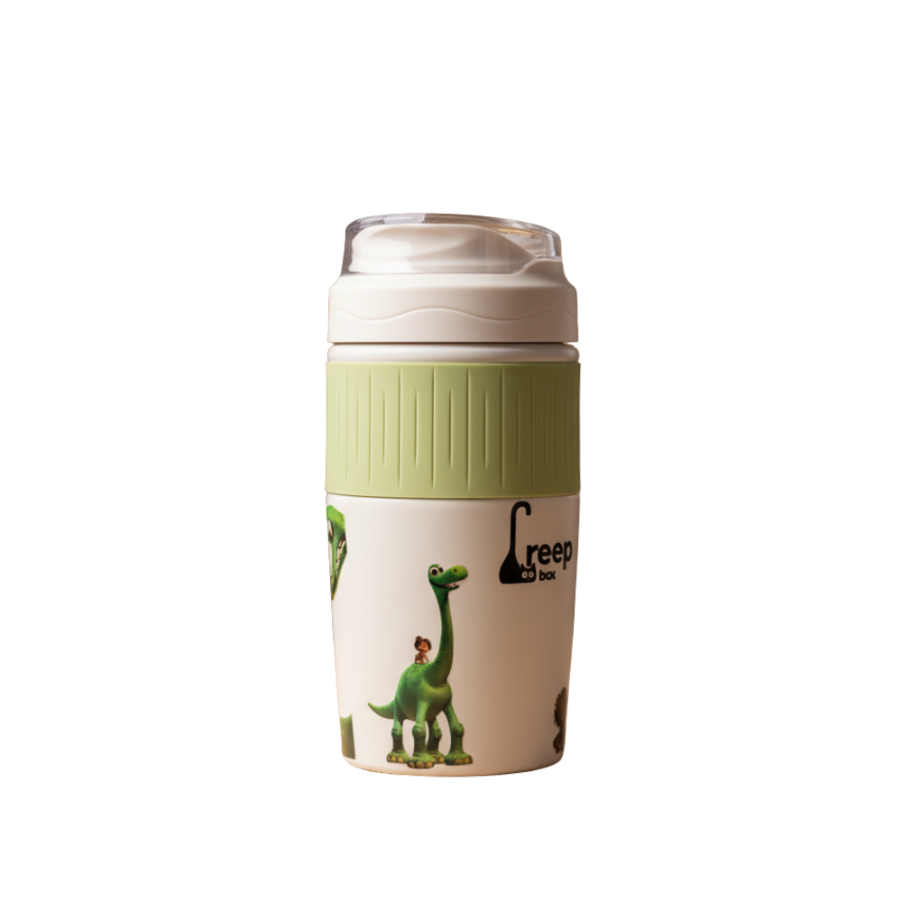 Green Dino Adventure Sipper – CreepBox Edition