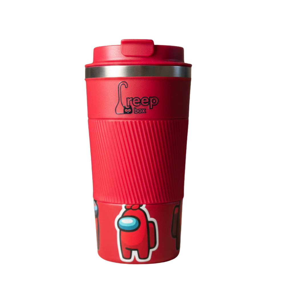 Among Us Red Travel Tumbler – CreepBox Edition