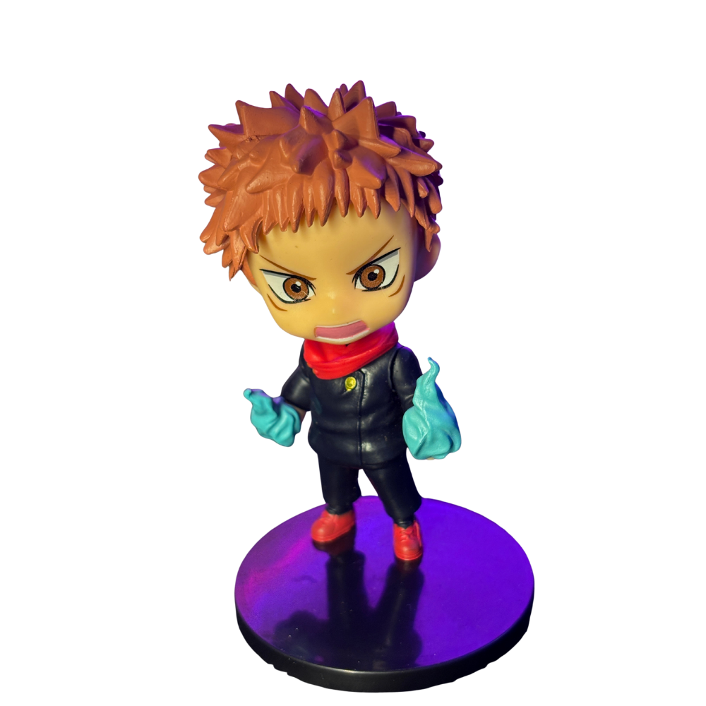 Cursed Energy Hero – Chibi Battle Figurine