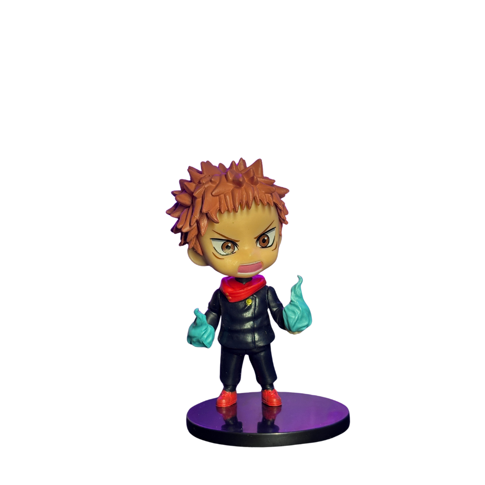 Cursed Energy Hero – Chibi Battle Figurine