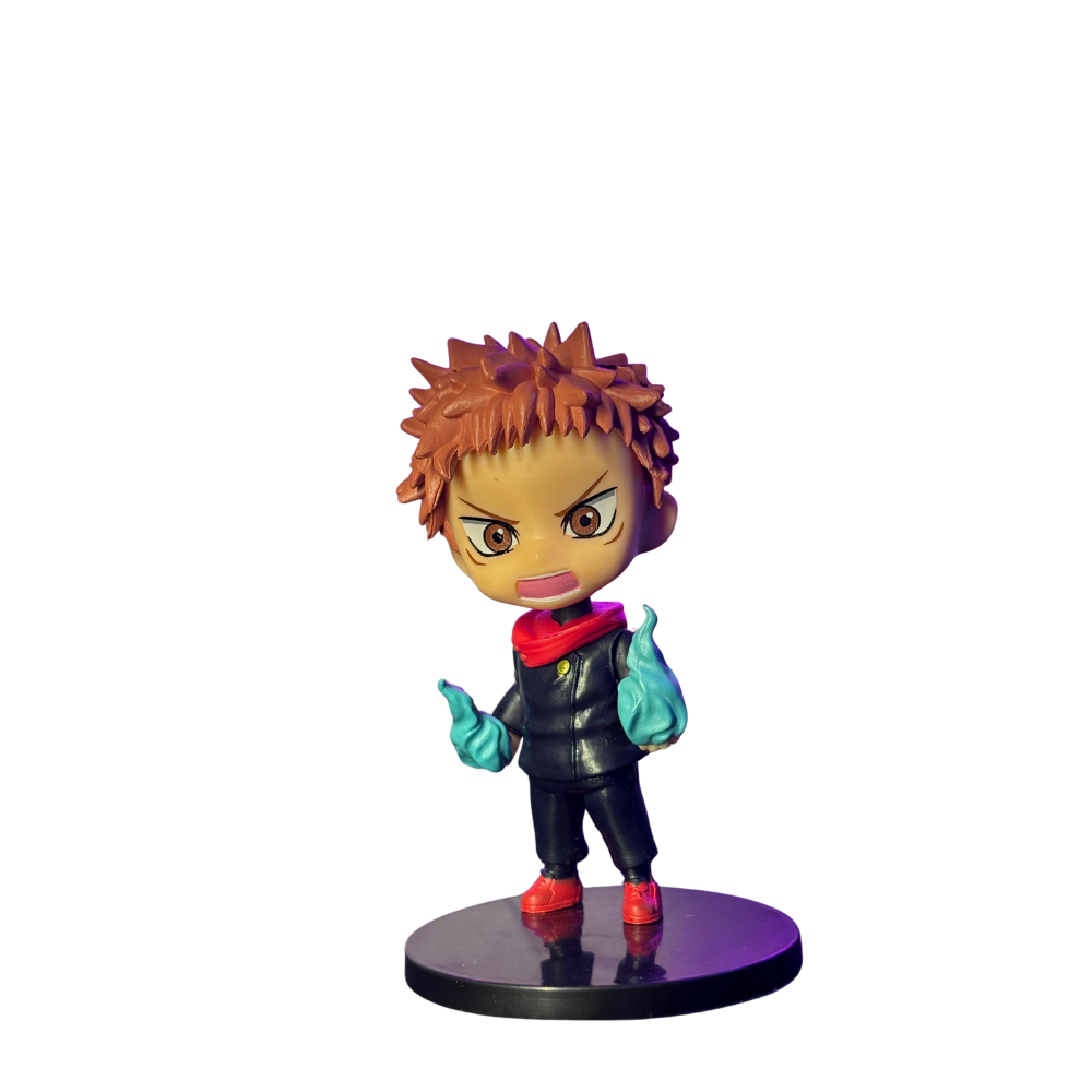Cursed Energy Hero – Chibi Battle Figurine