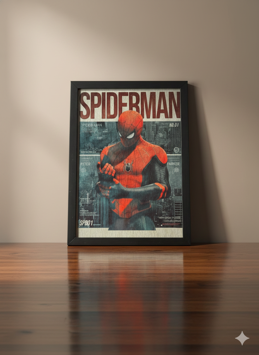 Ultimate Spider-Man – Classic Comic Metal Poster