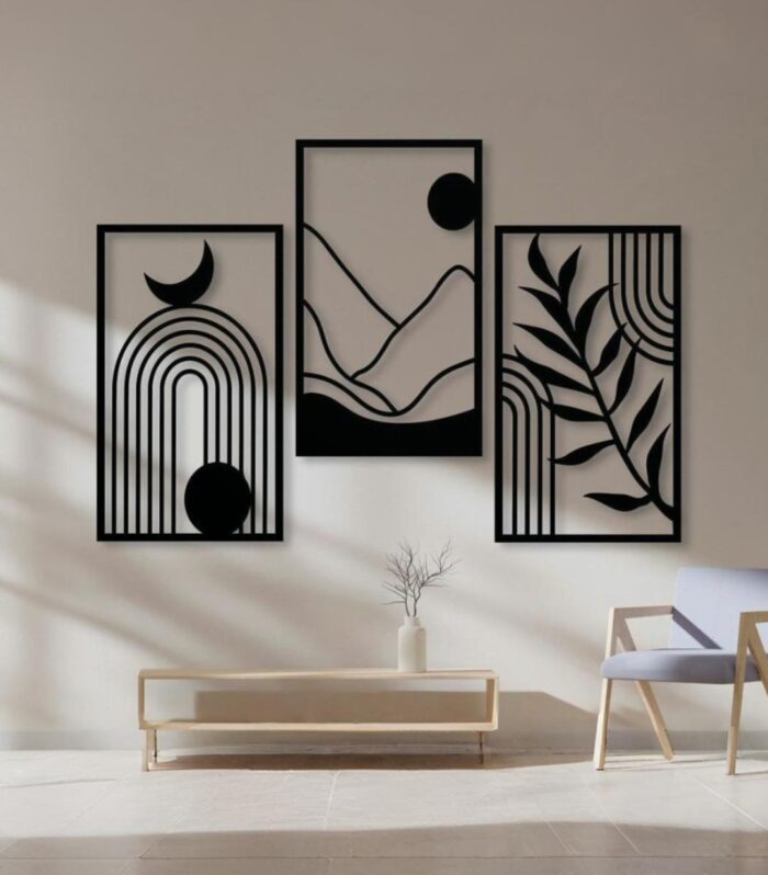 Celestial Arch | Minimalist 3D Wall Art