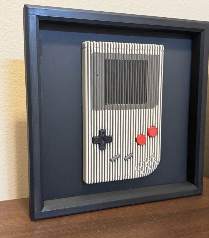 Retro Gaming Wall Frame