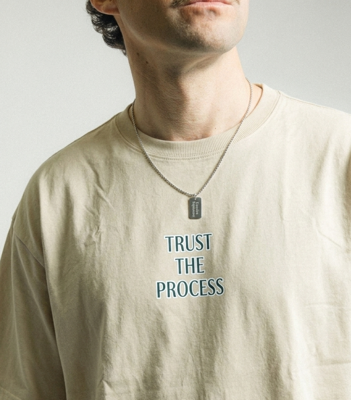 Trust The Process Oversized T-Shirt